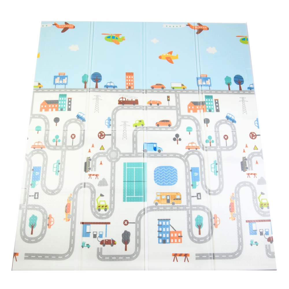 Autumnz PE Foldable Baby Playmat (Dimension 180cm x 200cm x 1.5cm